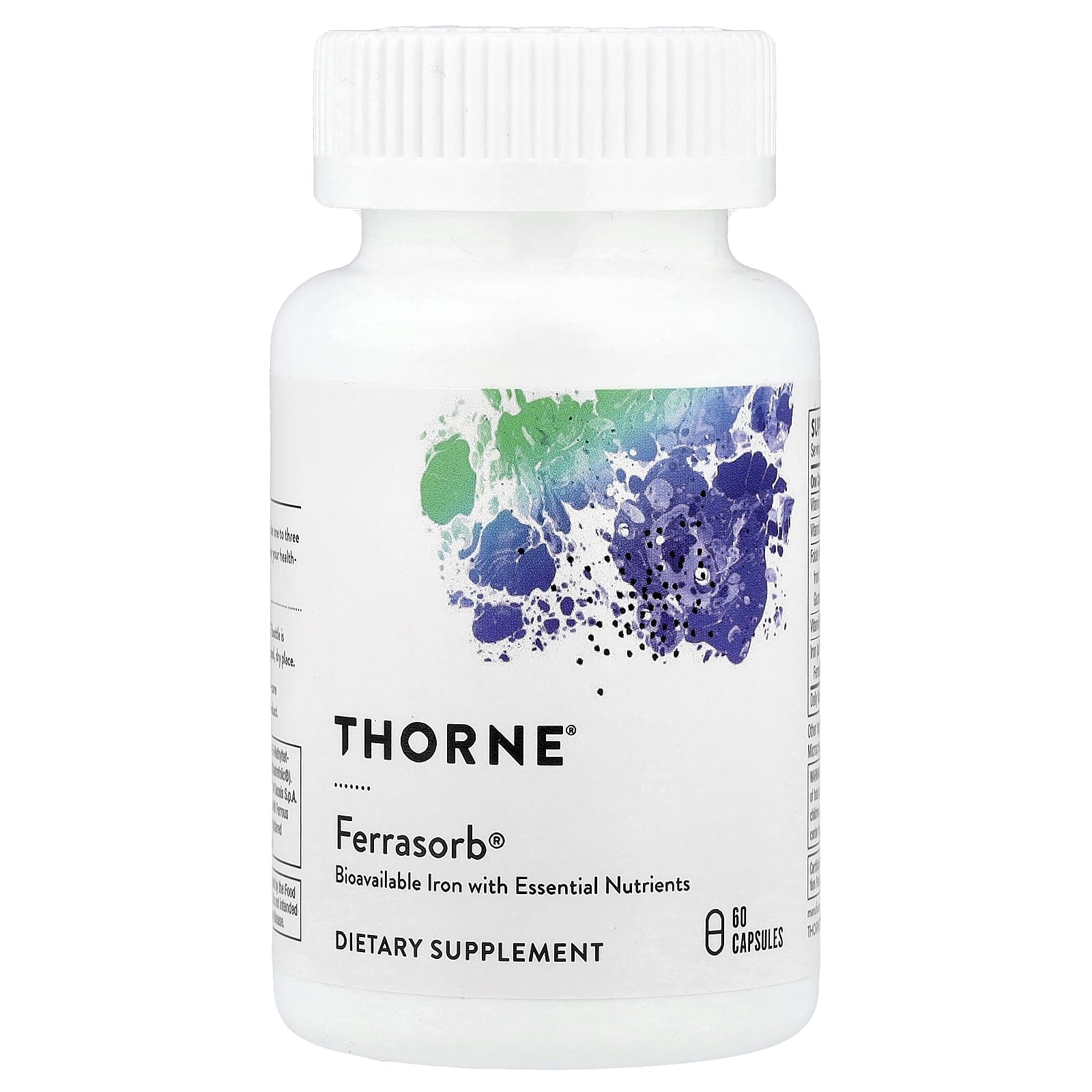 Thorne, Ferrasorb®, 60 Capsules