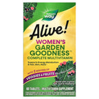 Nature's Way, Alive! Garden Goodness, Women's Multivitamin, 60 Tablets