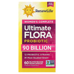 Renew Life, Women's Wellness, Women's Care Probiotic, 90 Billion CFU, 60 Vegetarian Capsules