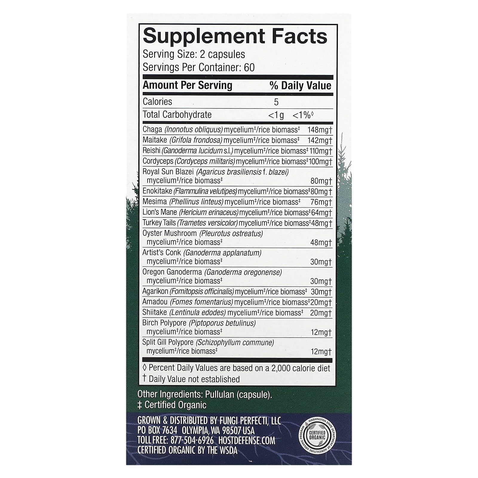 Host Defense, Mushrooms, MyCommunity, 120 Capsules