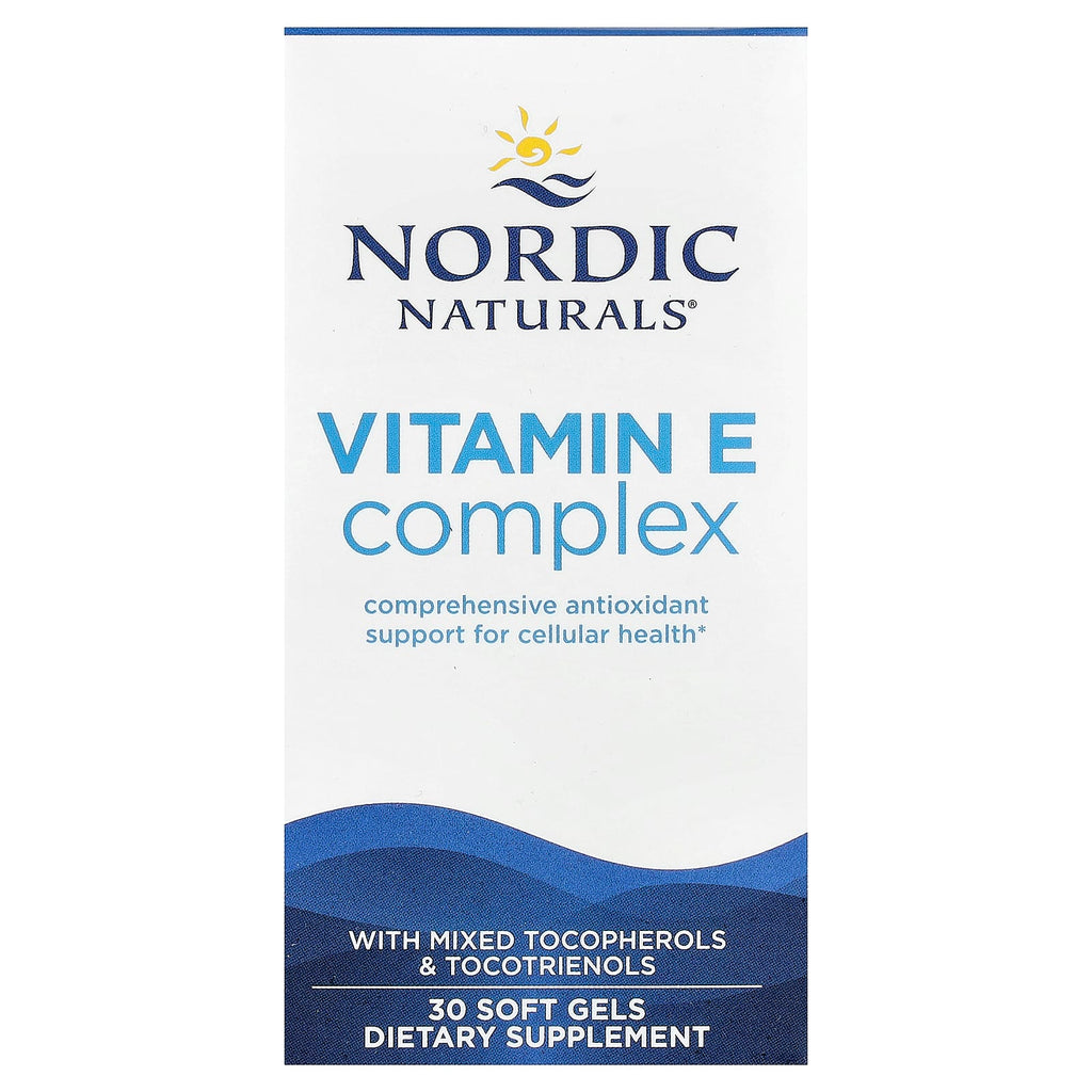 Nordic Naturals, Vitamin E Complex, 30 Soft Gels