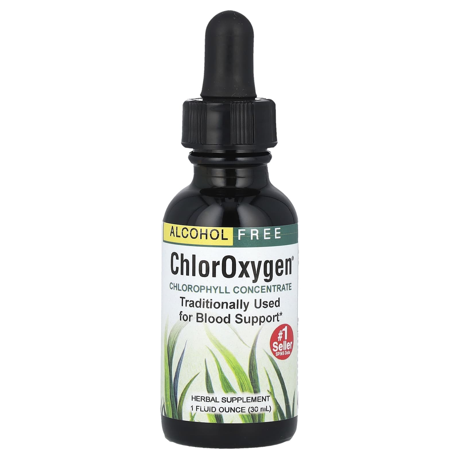 Herbs Etc., ChlorOxygen®, Chlorophyll Concentrate, Alcohol Free, 1 fl oz (30 ml)