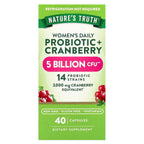 Nature's Truth, Women's Daily Probiotic + Cranberry, 40 Capsules