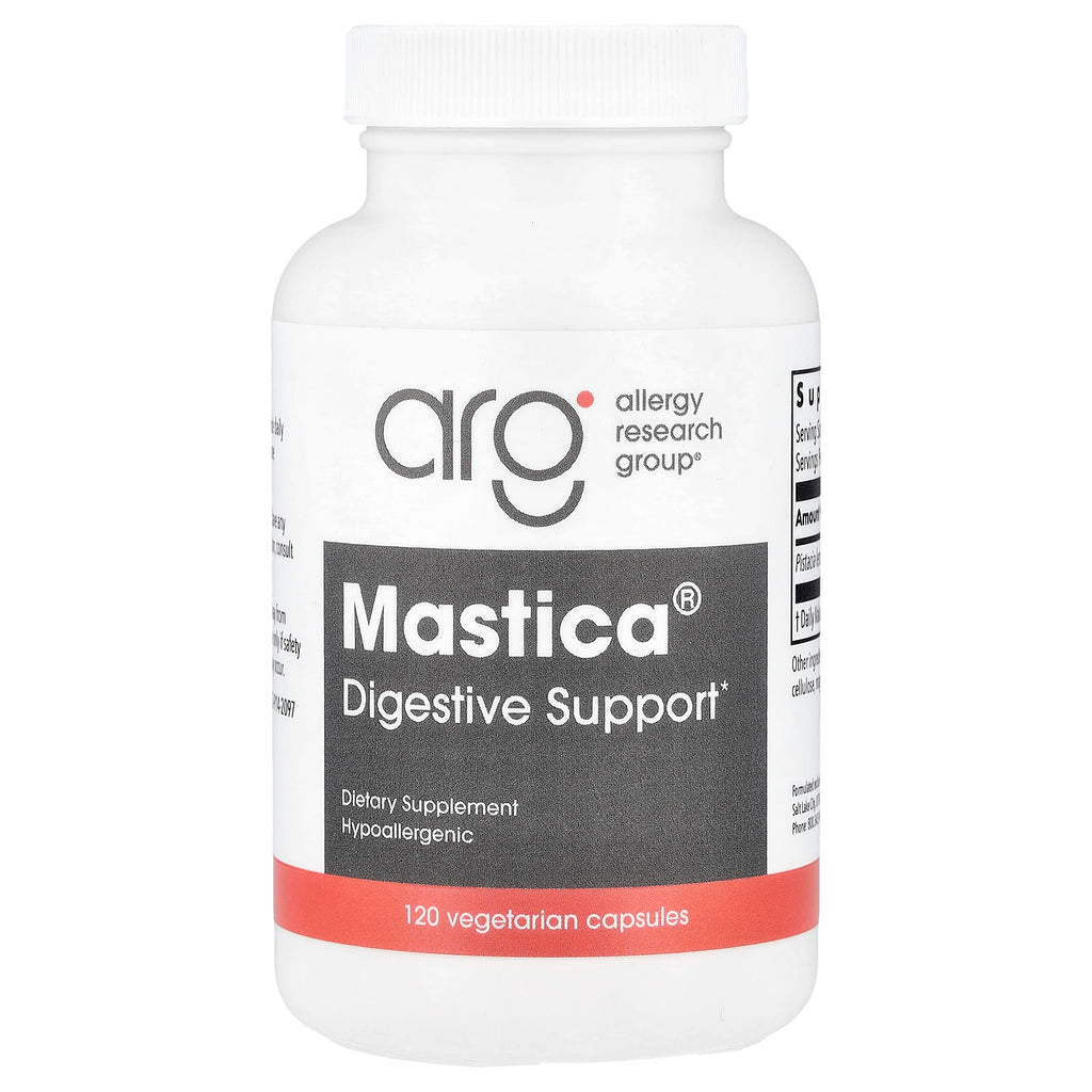 Allergy Research Group, Mastica®, Digestive Support, 120 Vegetarian Capsules (0.5 g per Capsule)