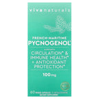 Viva Naturals, French-Maritime Pycnogenol®, 100 mg, 60 Veggie Capsules