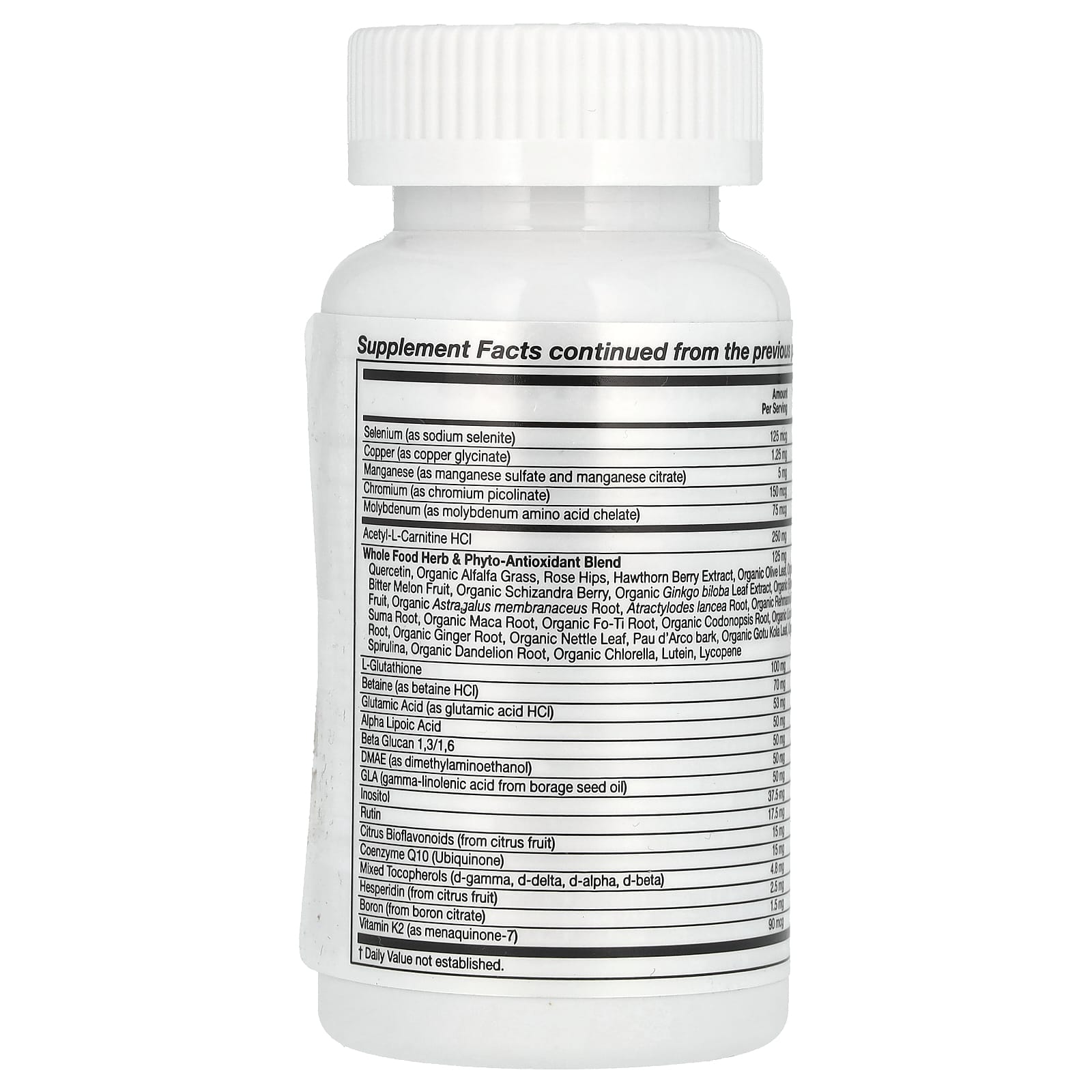 Super Nutrition, Super Immune, Immune-Strengthening Multivitamin with Glutathione, High-Potency Vitamins, Minerals and Herbs, 60 Tablets