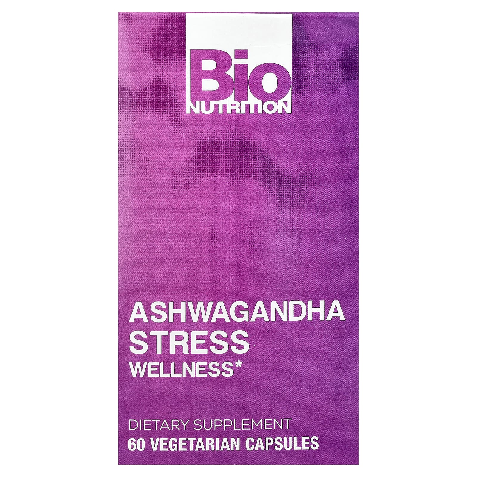 Bio Nutrition, Stress Wellness With Ashwagandha, 60 Vegetarian Capsules