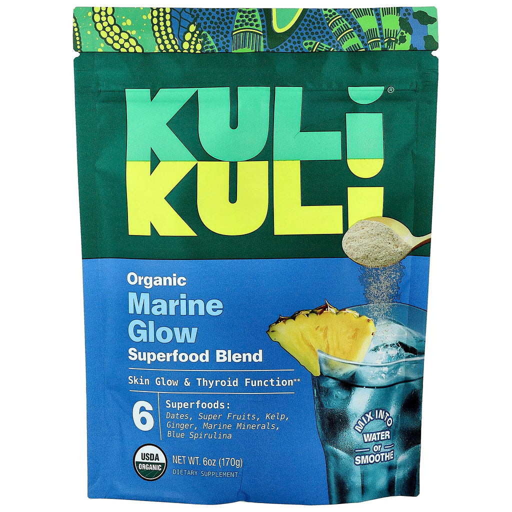 Kuli Kuli, Organic Superfood Blend, Marine Glow, 6 oz (170 g)
