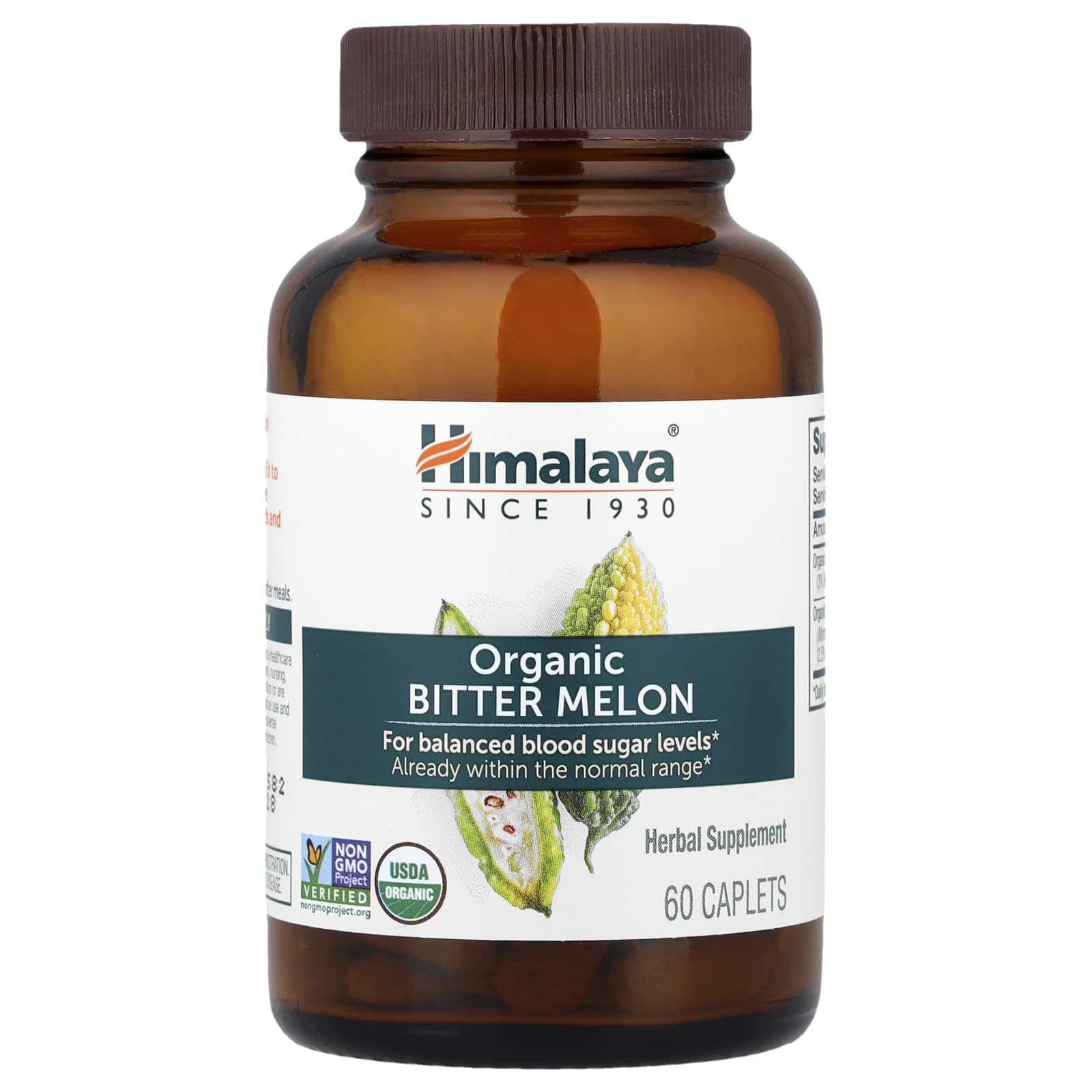 Himalaya, Organic Bitter Melon, 60 Caplets