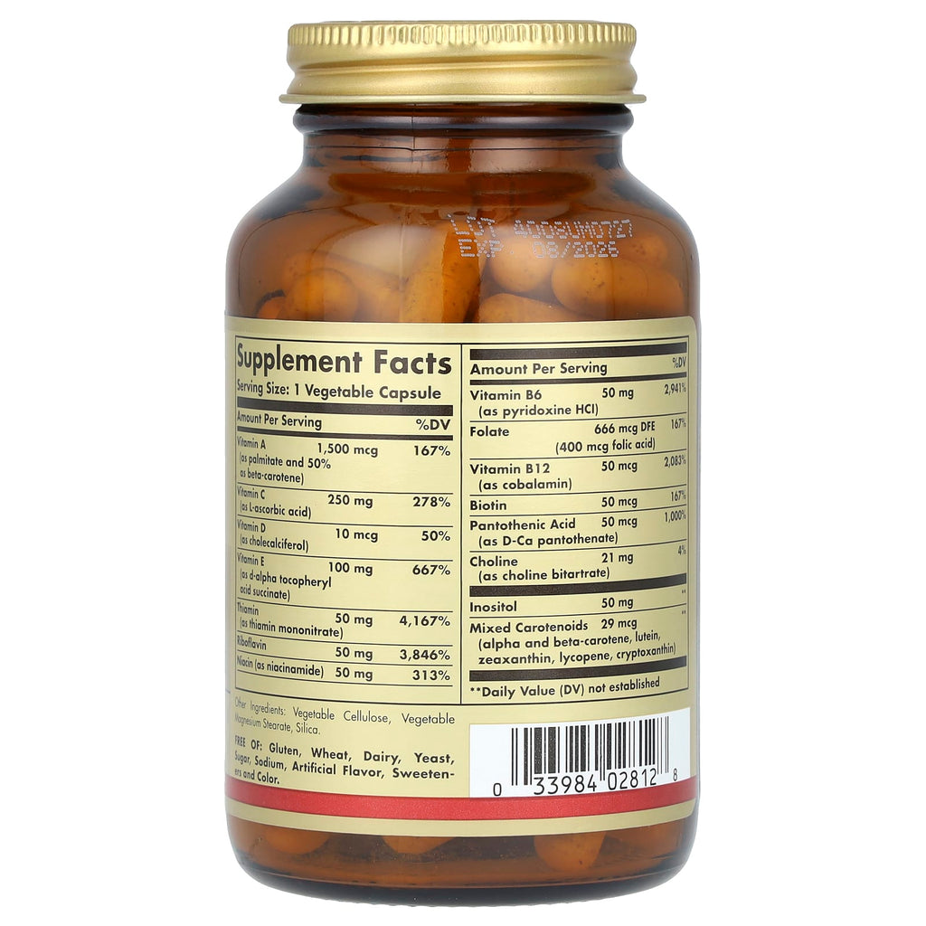 Solgar, Vitamins Only, 90 Vegetable Capsules