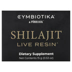 Cymbiotika, Shilajit Live Resin®, 0.53 oz (15 g)