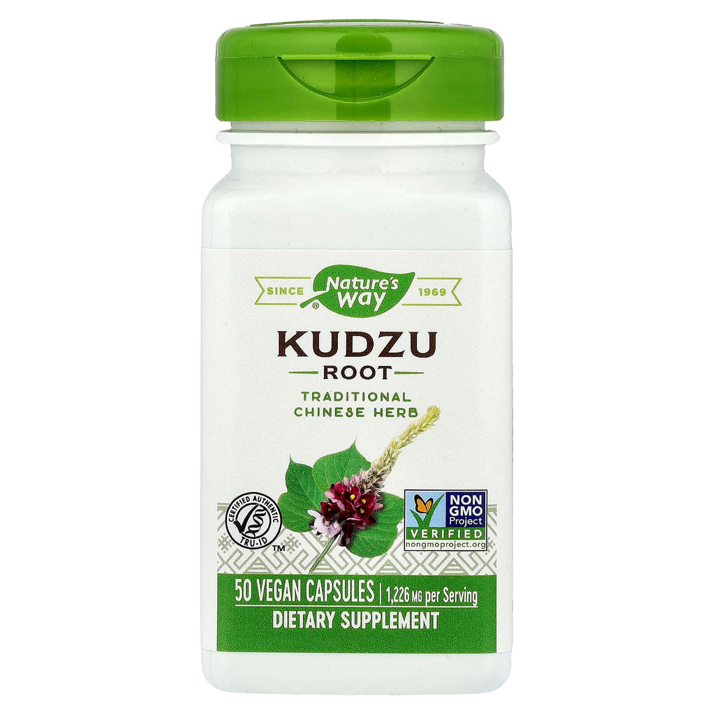 Nature's Way, Kudzu Root, 50 Vegan Capsules (613 mg per Capsule)