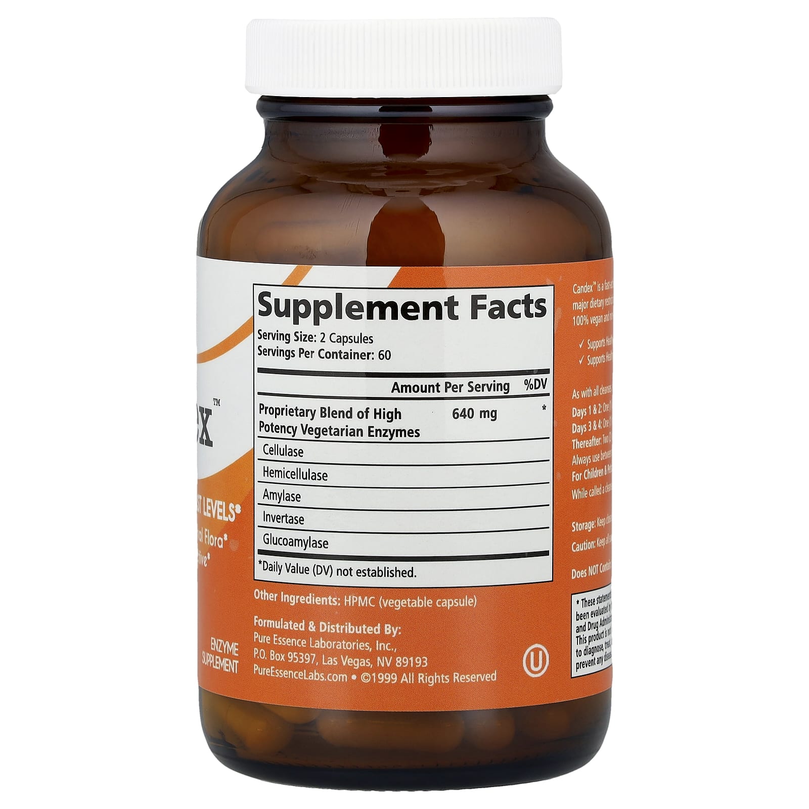 Pure Essence, Candex™, 120 Vegi-Caps