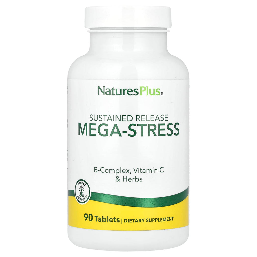 NaturesPlus, Sustained Release Mega-Stress, 90 Tablets