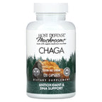 Host Defense, Mushrooms, Chaga, 120 Capsules (0.5 g per Capsule)
