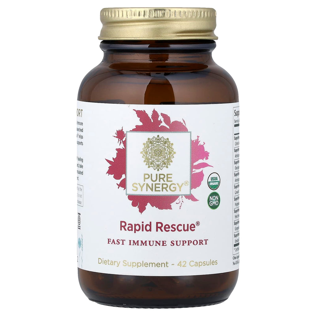 Pure Synergy, Rapid Rescue®, 42 Capsules