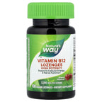 Nature's Way, Vitamin B-12 Lozenges, Cherry, 2,000 mcg, 100 Vegan Lozenges