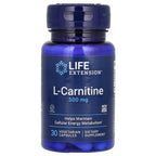Life Extension, L-Carnitine, 500 mg, 30 Vegetarian Capsules
