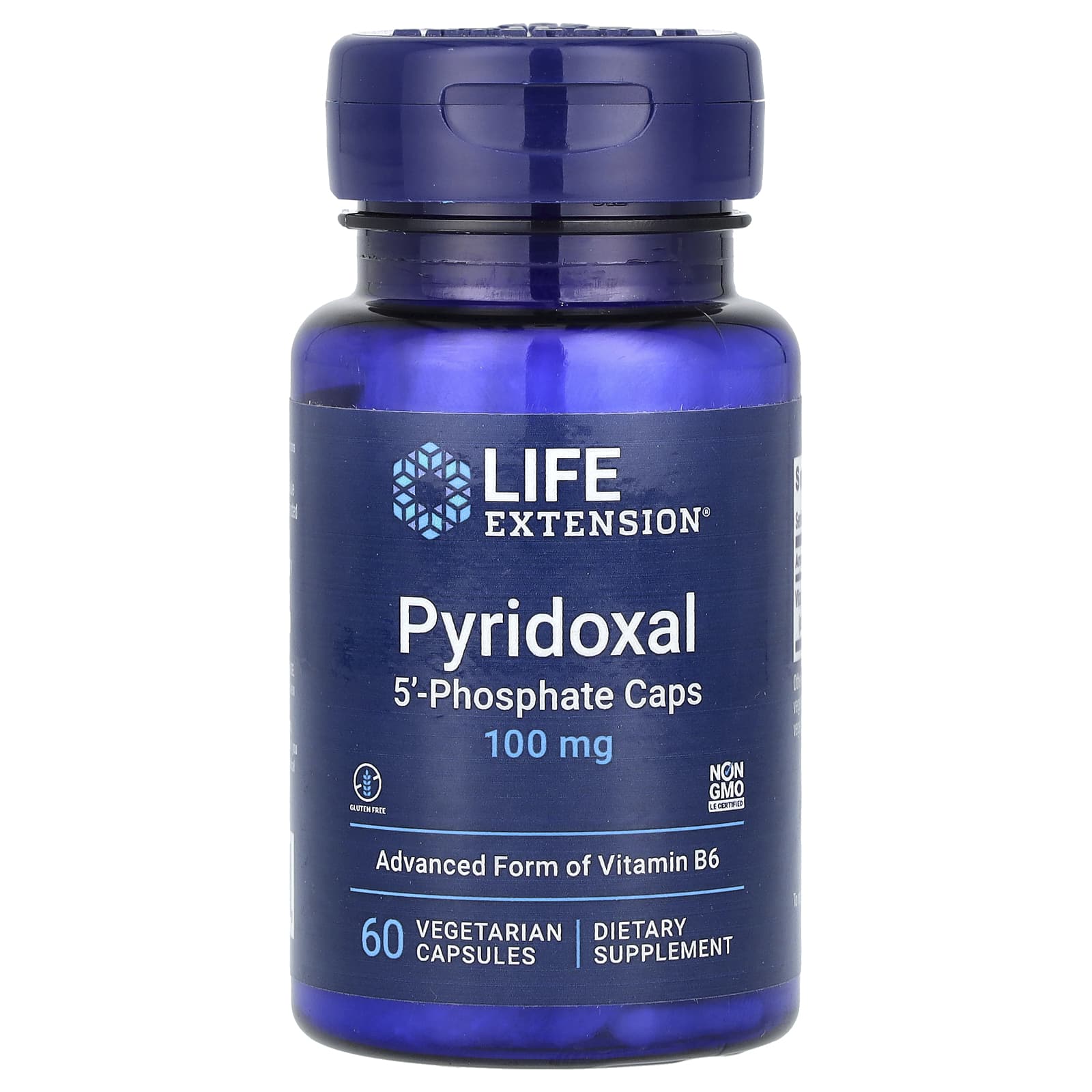 Life Extension, Pyridoxal 5'-Phosphate Caps, 100 mg, 60 Vegetarian Capsules