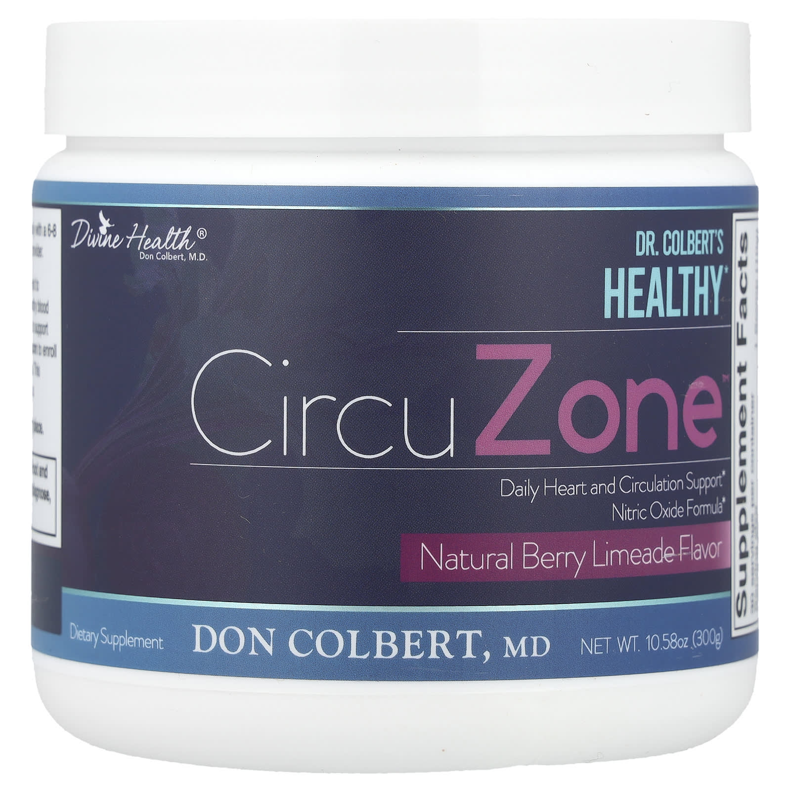 Divine Health, CircuZone™, Natural Berry Limeade, 10.58 oz (300 g)