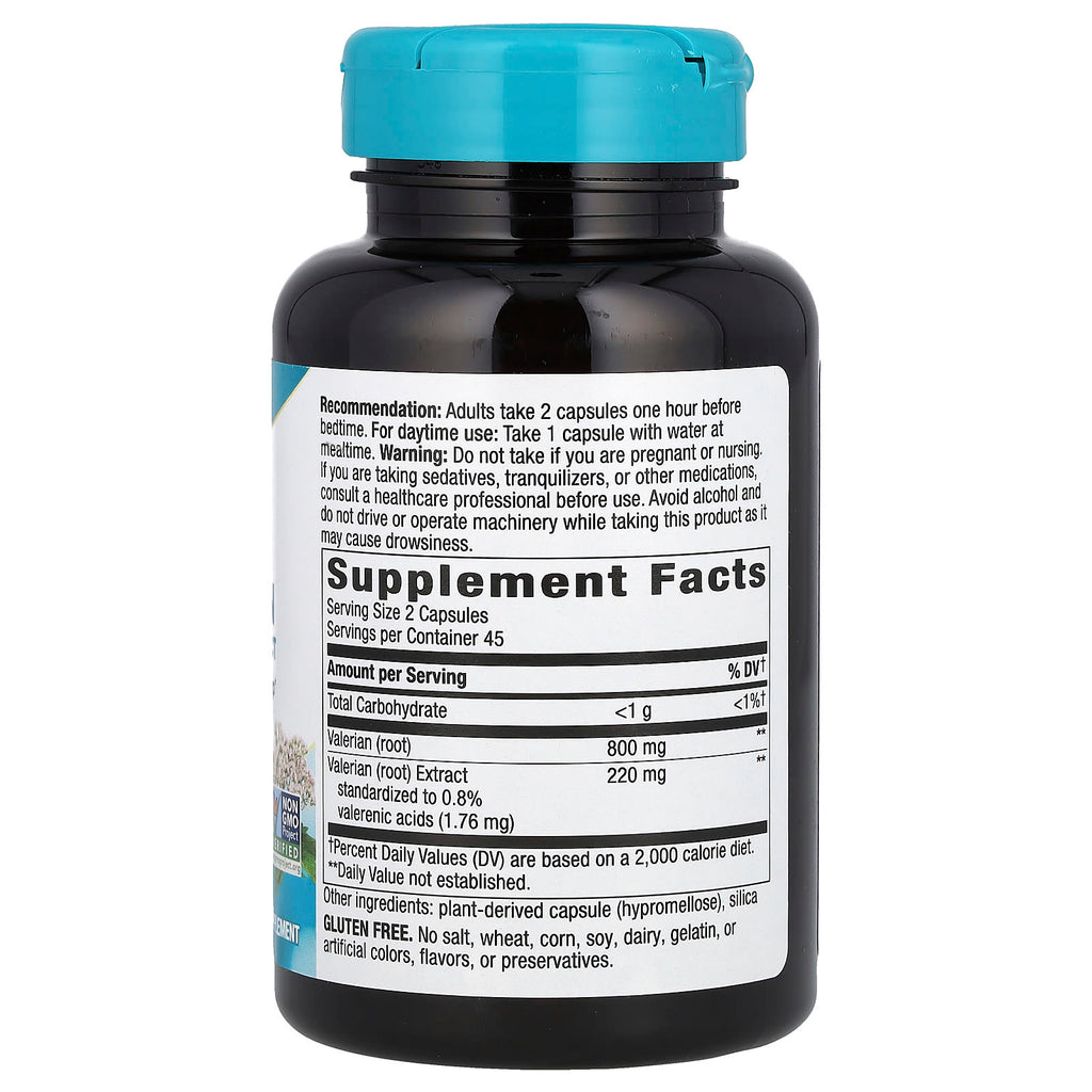 Nature's Way, Premium Extract, Valerian, 90 Vegan Capsules (110 mg per Capsule)