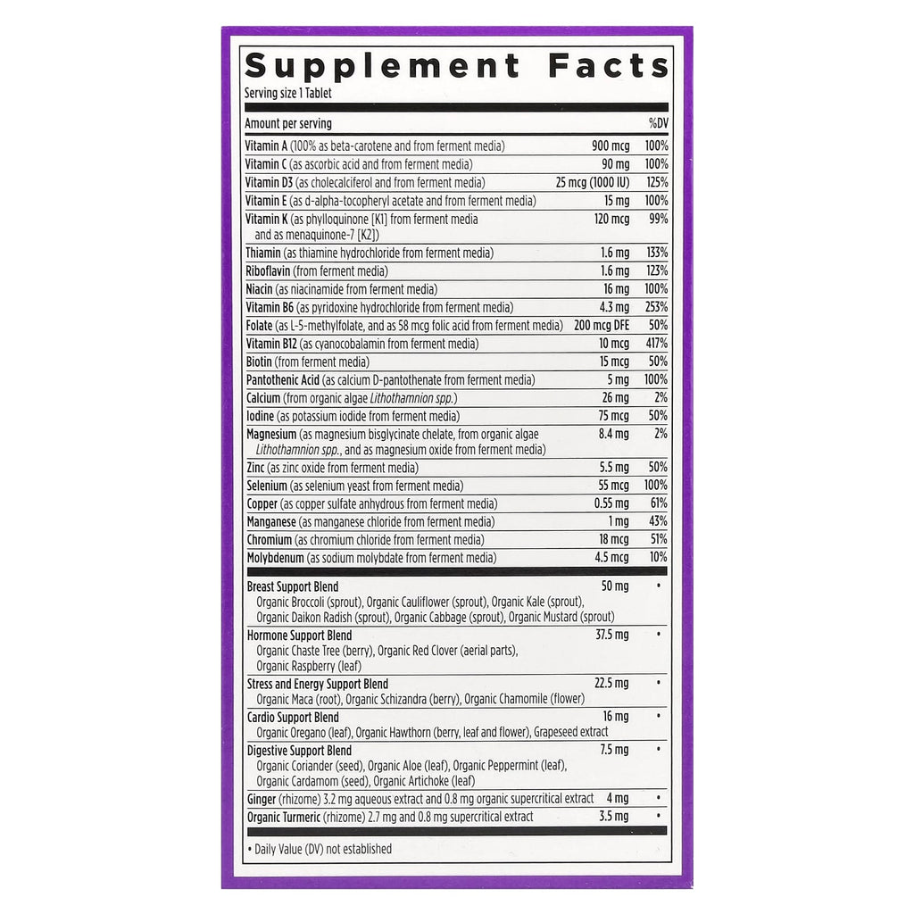 New Chapter, One Daily, Every Woman's™ Multivitamin40+, 48 Vegetarian Tablets