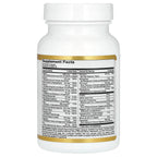 California Gold Nutrition, Multivitamin and Mineral with Methyl B12, Vitamin C, L-MethylFolate and Bio-Quercetin, Two-A-Day, 60 Veggie Capsules