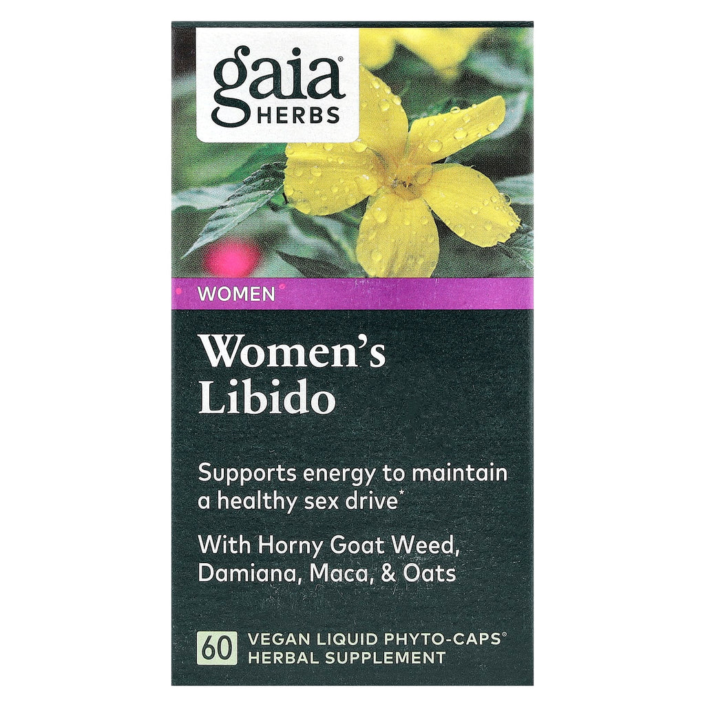 Gaia Herbs, Women's Libido, 60 Vegan Liquid Phyto-Caps®
