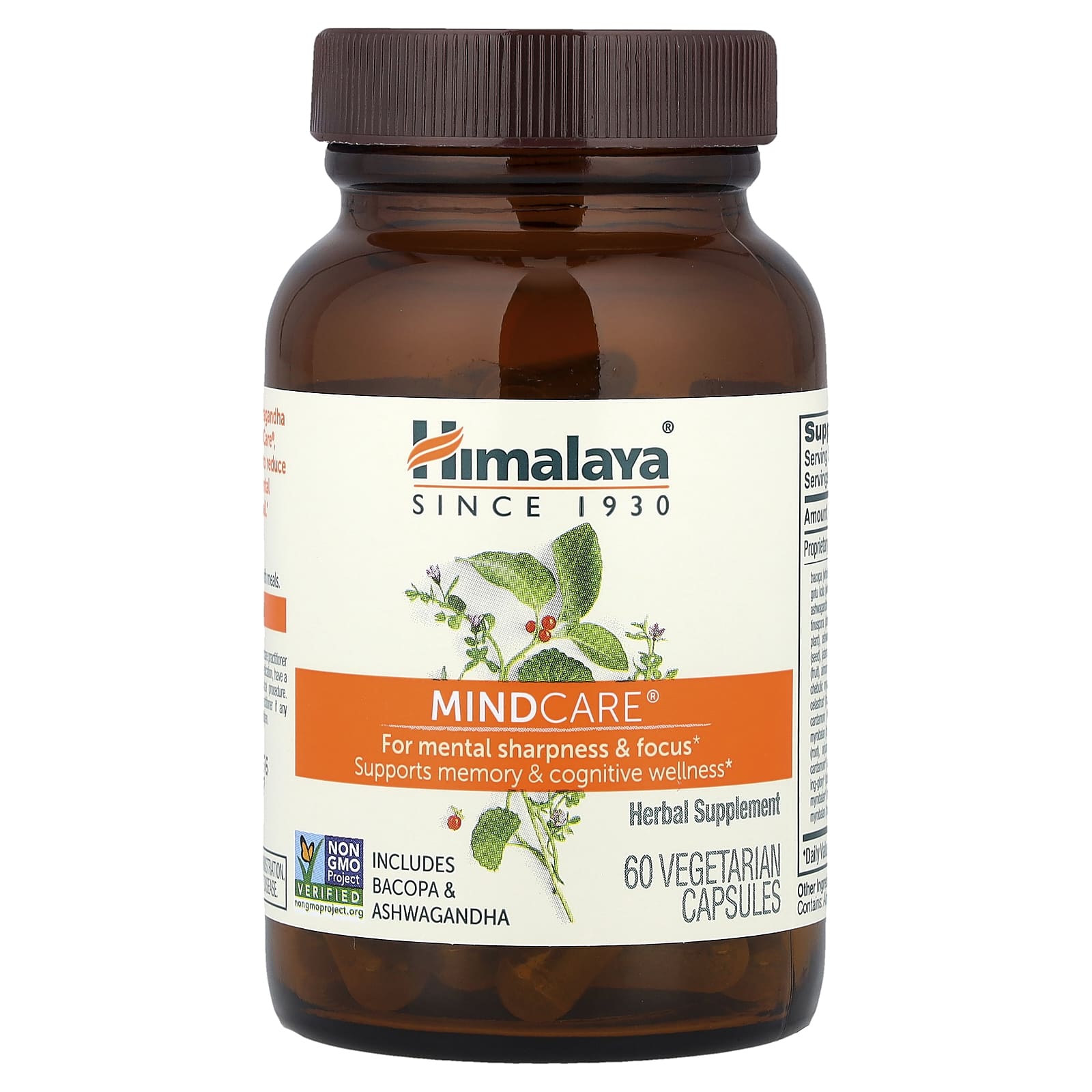 Himalaya, MindCare®, 60 Vegetarian Capsules