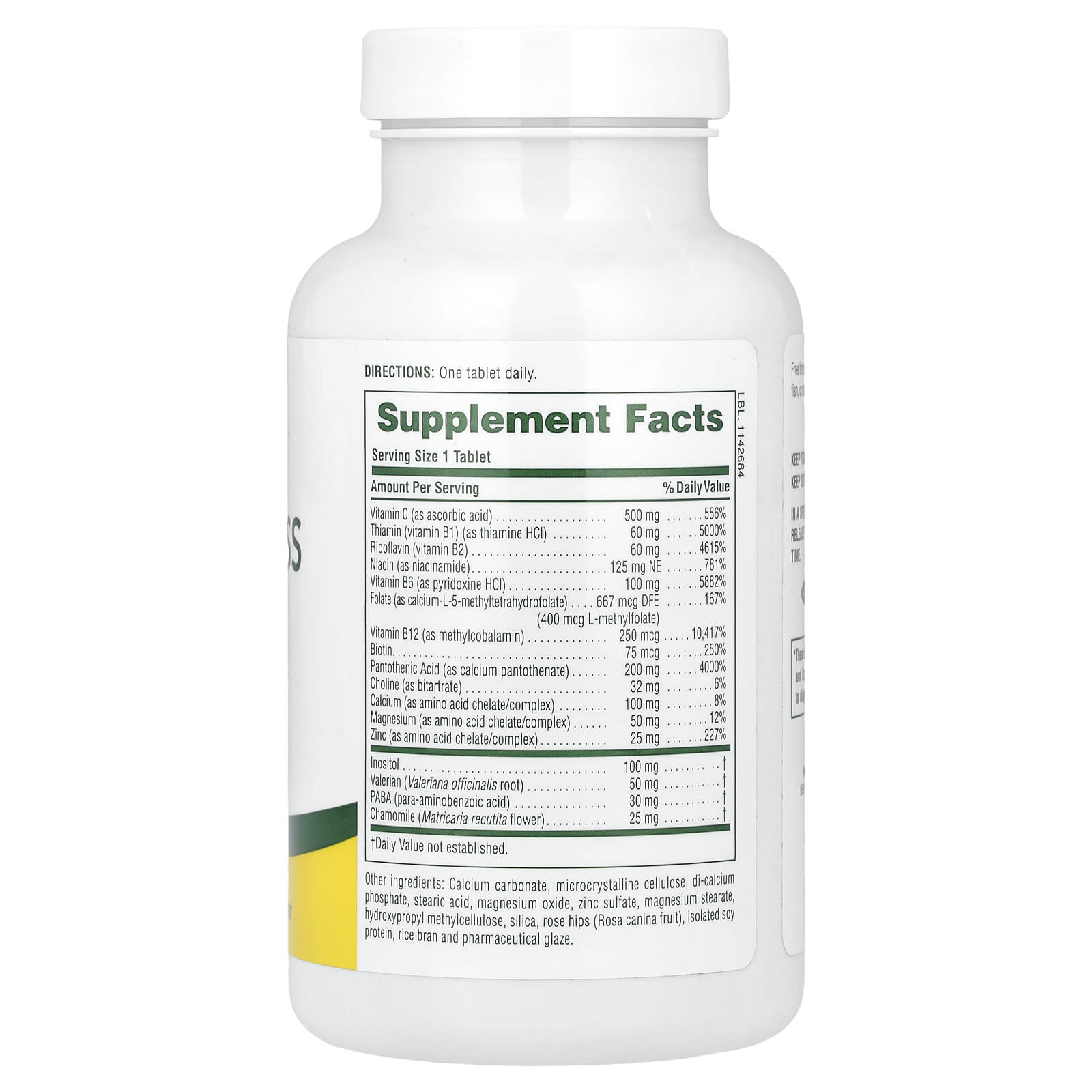 NaturesPlus, Sustained Release Mega-Stress, 90 Tablets