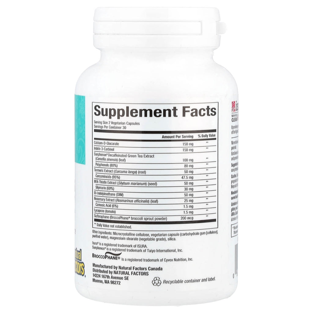 Natural Factors, WomenSense®, EstroSense®, Hormone Balancing, 60 Vegetarian Capsules