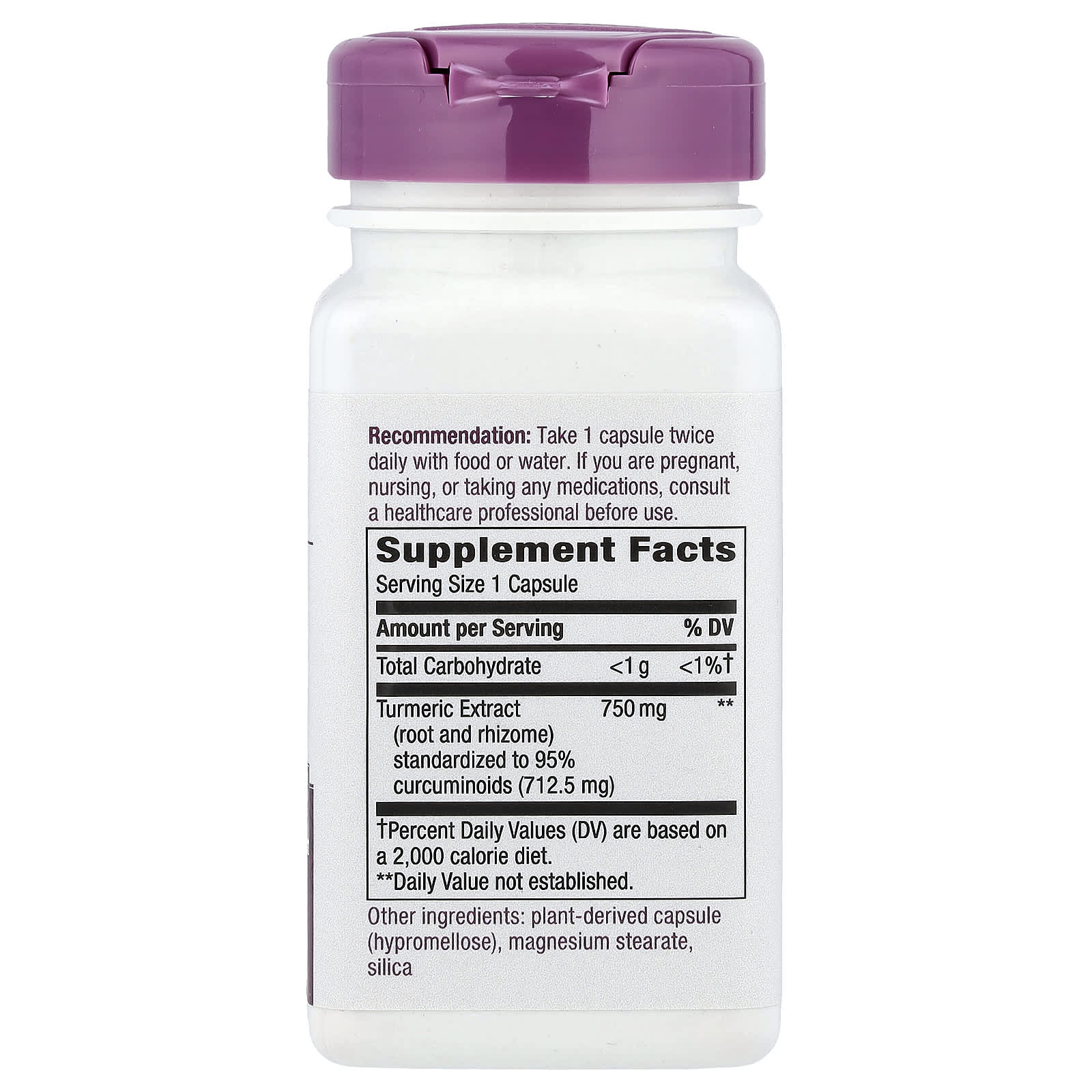Nature's Way, Premium Extract, Turmeric, 750 mg, 60 Vegan Capsules