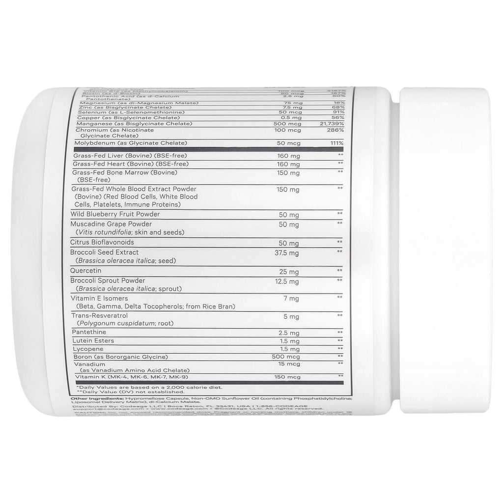 Codeage, Multivitamin Performance Elite Max, Sport , 90 Capsules