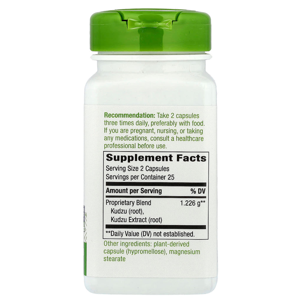 Nature's Way, Kudzu Root, 50 Vegan Capsules (613 mg per Capsule)