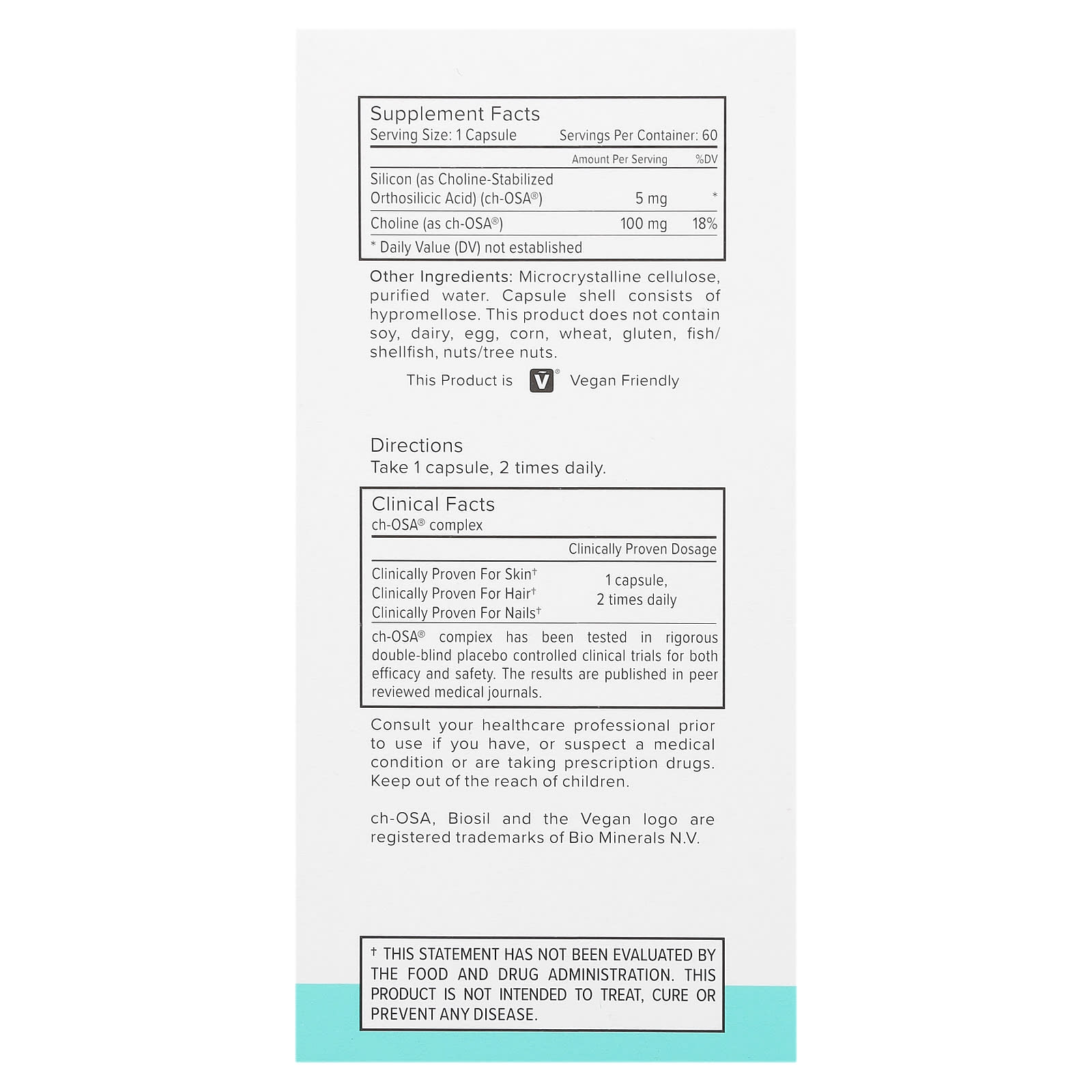 Biosil, Collagen Generator, 60 Original Capsules