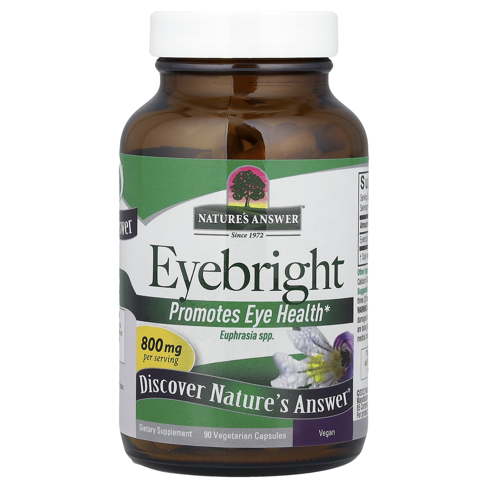 Nature's Answer, Eyebright, 90 Vegetarian Capsules (400 mg per Capsule)