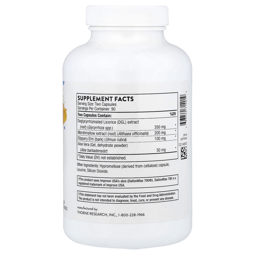 Thorne, GI-Relief, 180 Capsules