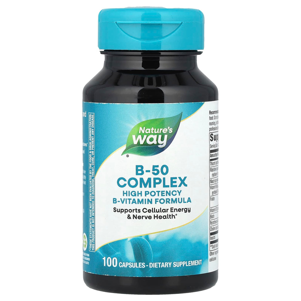 Nature's Way, B-50 Complex, 100 Capsules