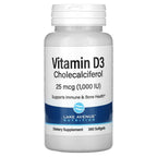 Lake Avenue Nutrition, Vitamin D3, 25 mcg (1,000 IU), 360 Softgels