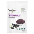 Sunfood, Organic Acai Powder, 4 oz (113 g)