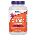 NOW Foods, Buffered C-1000 Complex, 180 Tablets