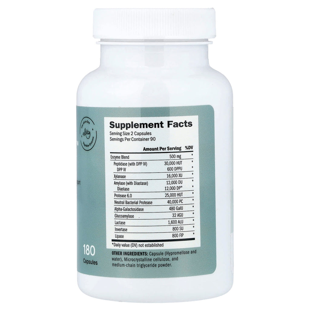 Houston Enzymes, TriEnza®, 180 Capsules