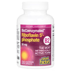 Natural Factors, BioCoenzymated™, B2, Riboflavin 5'-Phosphate, 50 mg, 30 Vegetarian Capsules