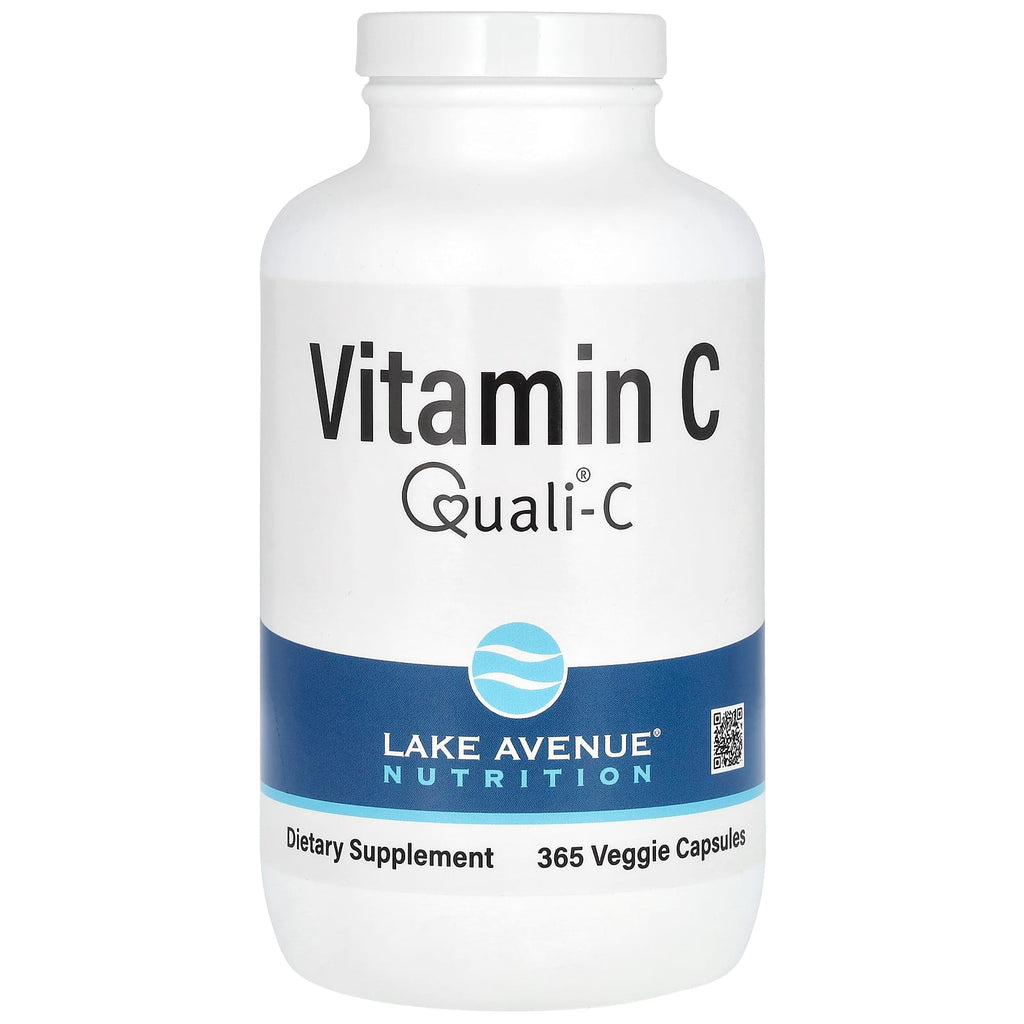 Lake Avenue Nutrition, Vitamin C, Quali-C, 365 Veggie Capsules (1,000 mg per Capsule)