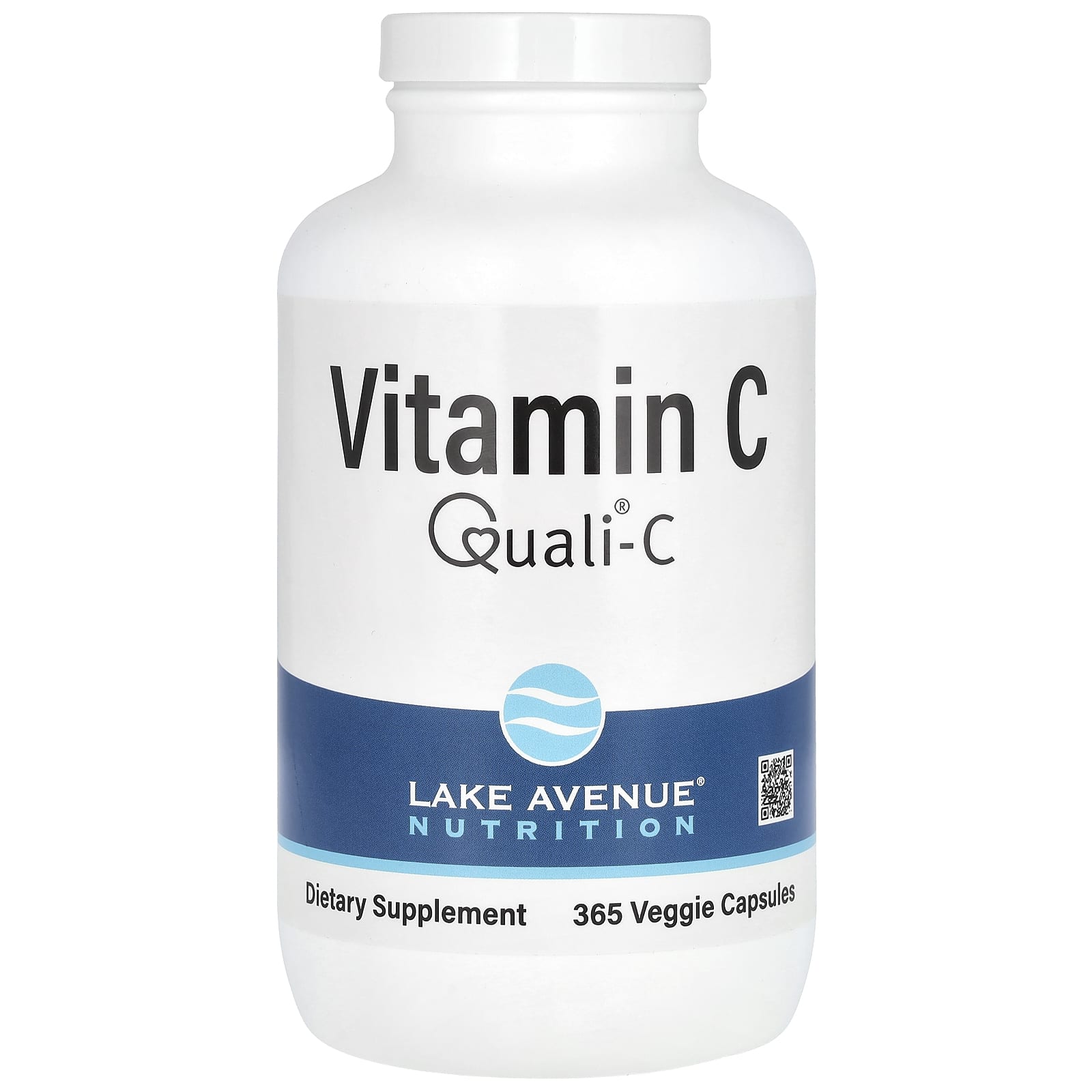 Lake Avenue Nutrition, Vitamin C, Quali-C, 365 Veggie Capsules (1,000 mg per Capsule)
