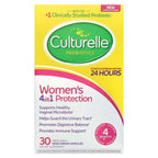 Culturelle, Probiotics, Women's 4 in 1 Protection, 30 Once Daily Vegetarian Capsules