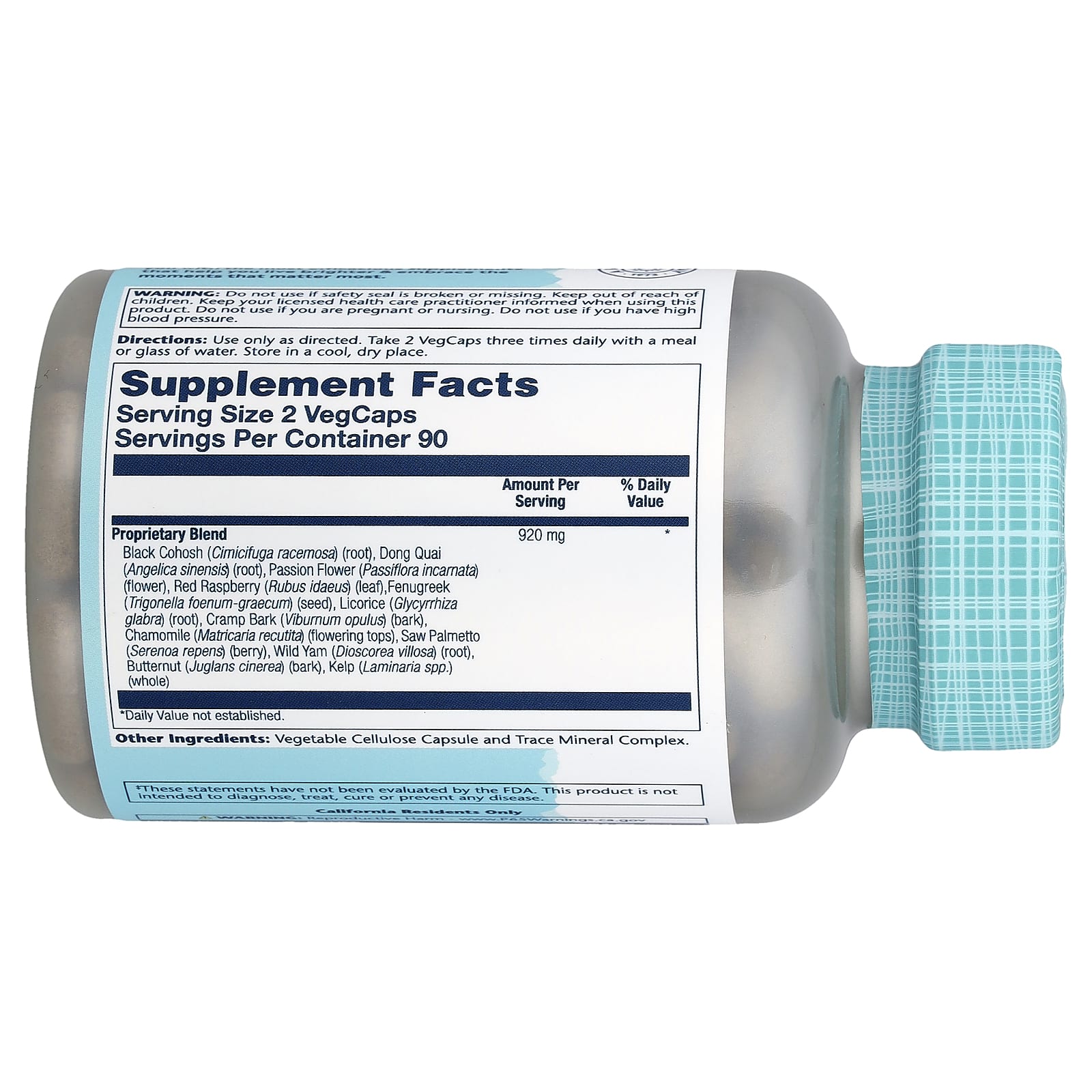 Solaray, Female Hormone Blend SP-7C™, 180 VegCaps