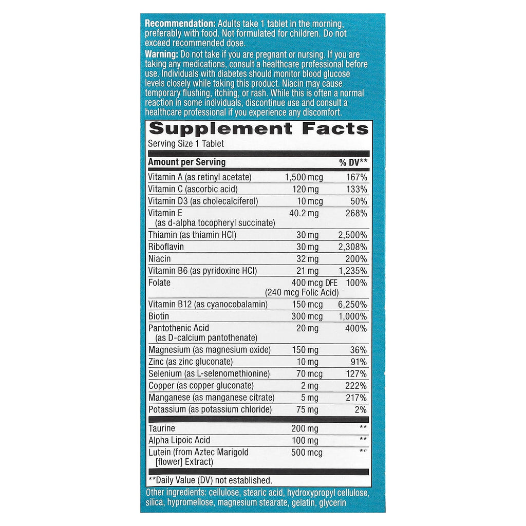 Nature's Way, Alpha Betic® Multivitamin, 30 Tablets