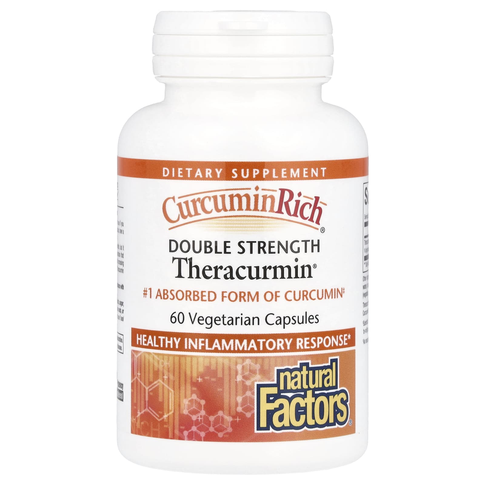 Natural Factors, CurcuminRich®, Theracurmin®, 60 mg, 60 Vegetarian Capsules