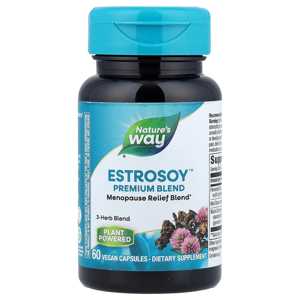 Nature's Way, EstroSoy™, Premium Blend, 60 Vegan Capsules